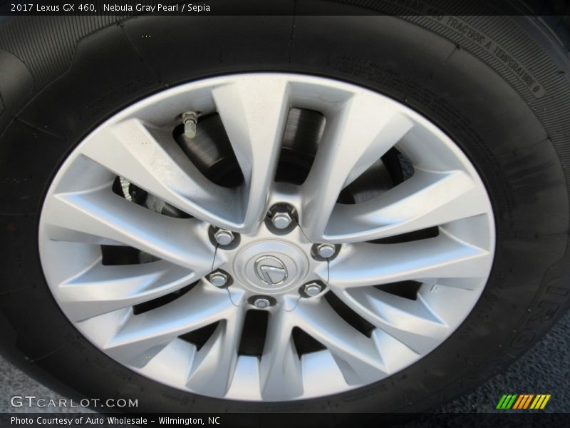 Nebula Gray Pearl / Sepia 2017 Lexus GX 460