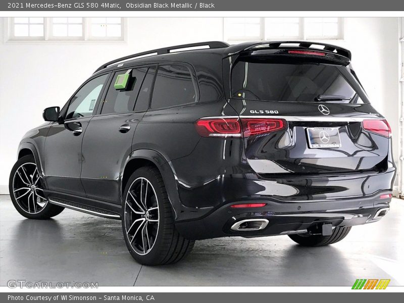 Obsidian Black Metallic / Black 2021 Mercedes-Benz GLS 580 4Matic