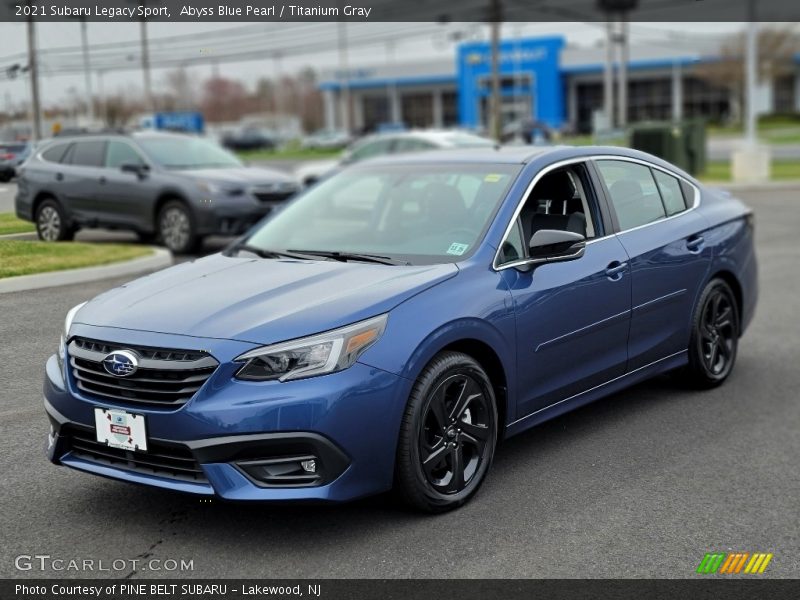 Abyss Blue Pearl / Titanium Gray 2021 Subaru Legacy Sport