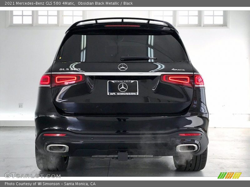 Obsidian Black Metallic / Black 2021 Mercedes-Benz GLS 580 4Matic