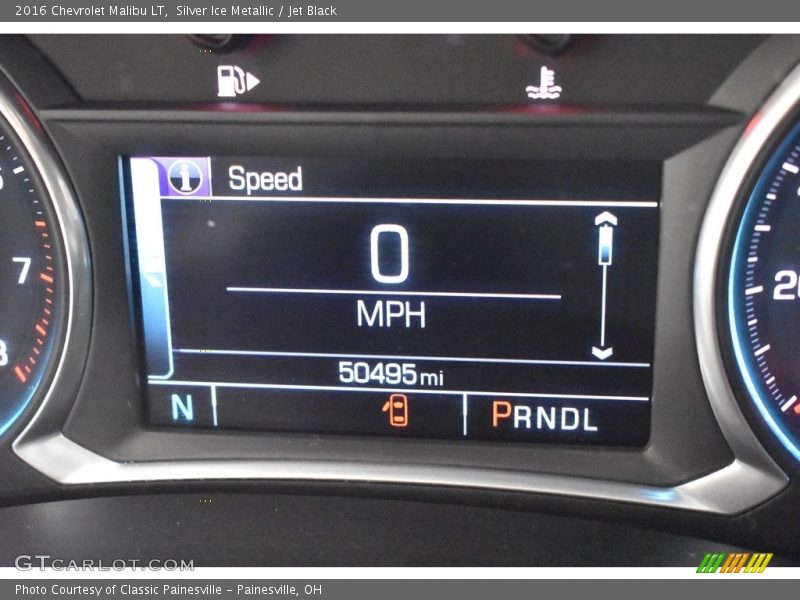 Silver Ice Metallic / Jet Black 2016 Chevrolet Malibu LT