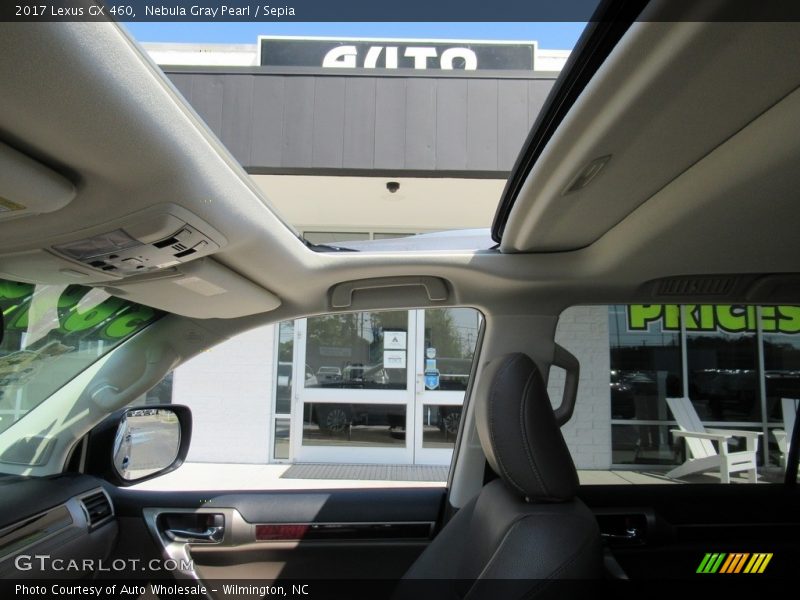 Nebula Gray Pearl / Sepia 2017 Lexus GX 460
