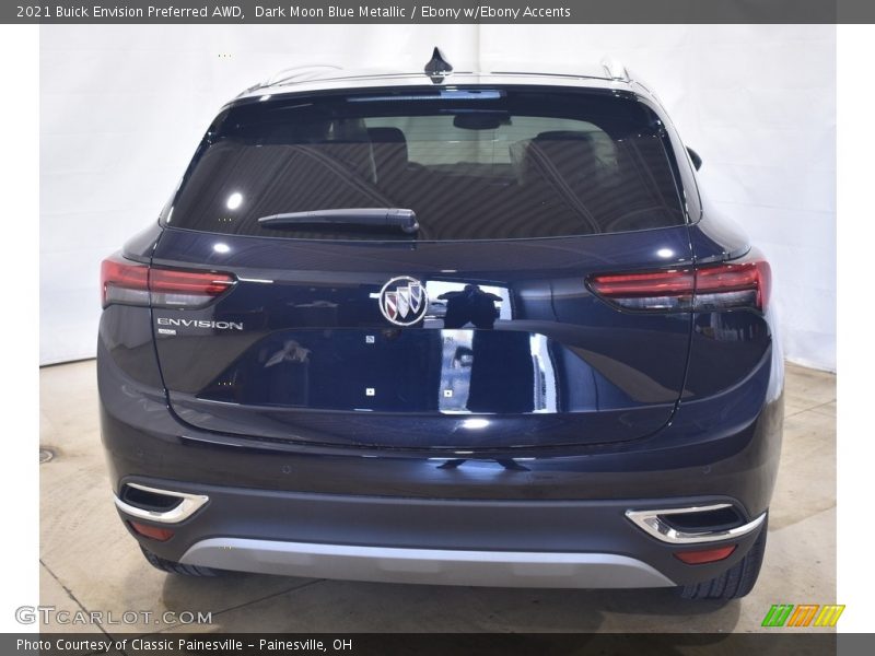 Dark Moon Blue Metallic / Ebony w/Ebony Accents 2021 Buick Envision Preferred AWD