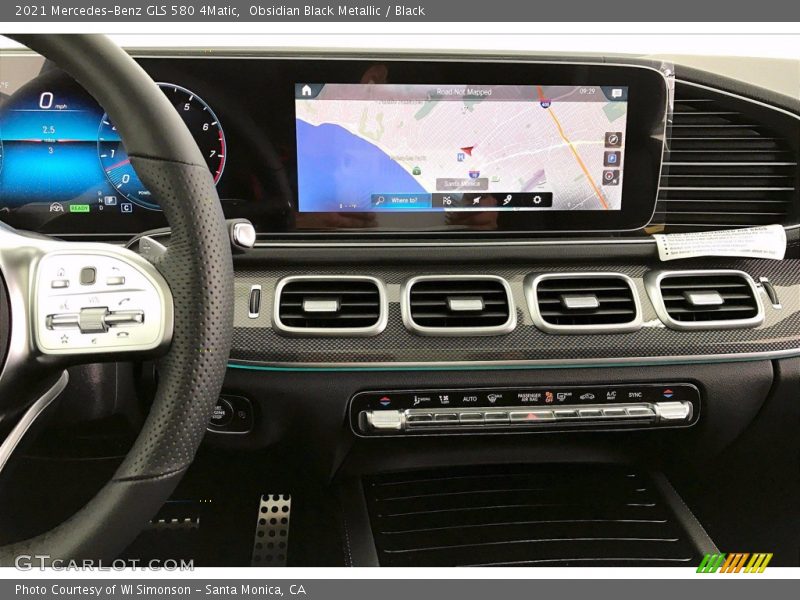 Obsidian Black Metallic / Black 2021 Mercedes-Benz GLS 580 4Matic