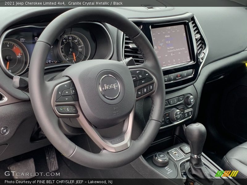 Granite Crystal Metallic / Black 2021 Jeep Cherokee Limited 4x4