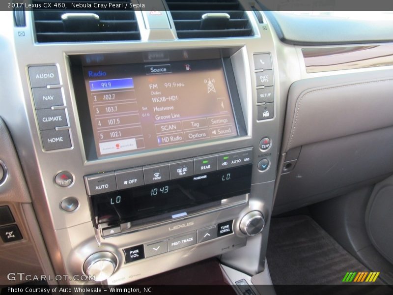 Nebula Gray Pearl / Sepia 2017 Lexus GX 460