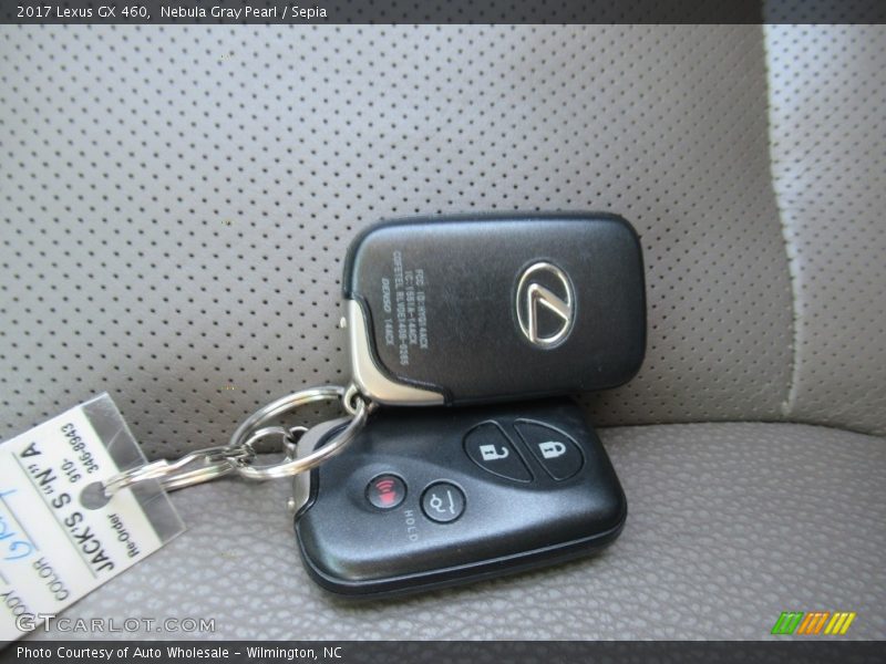 Nebula Gray Pearl / Sepia 2017 Lexus GX 460