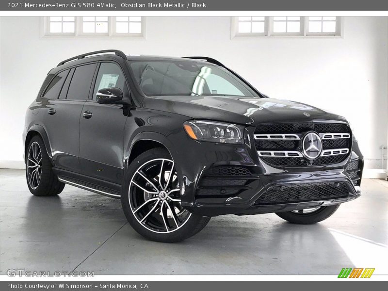 Obsidian Black Metallic / Black 2021 Mercedes-Benz GLS 580 4Matic