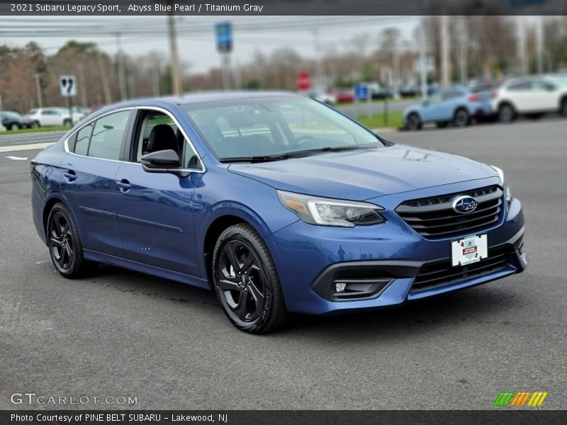 Abyss Blue Pearl / Titanium Gray 2021 Subaru Legacy Sport
