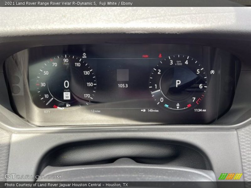 Fuji White / Ebony 2021 Land Rover Range Rover Velar R-Dynamic S