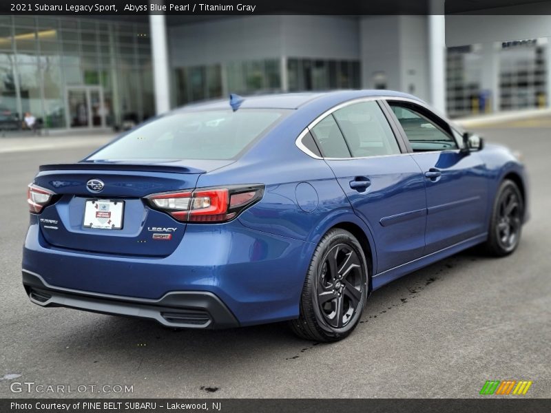 Abyss Blue Pearl / Titanium Gray 2021 Subaru Legacy Sport