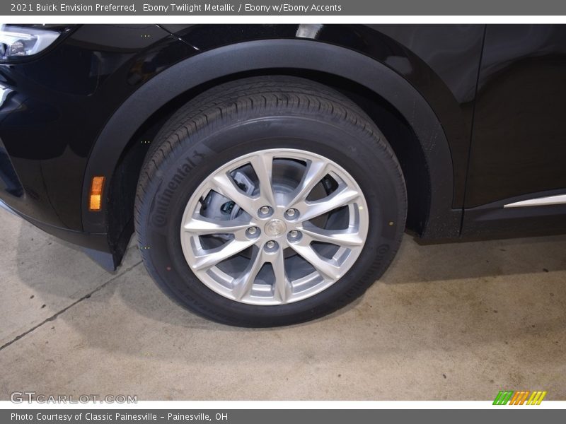 Ebony Twilight Metallic / Ebony w/Ebony Accents 2021 Buick Envision Preferred