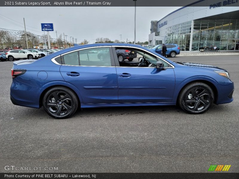 Abyss Blue Pearl / Titanium Gray 2021 Subaru Legacy Sport