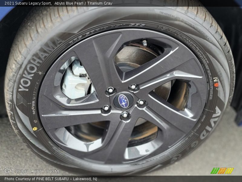 Abyss Blue Pearl / Titanium Gray 2021 Subaru Legacy Sport