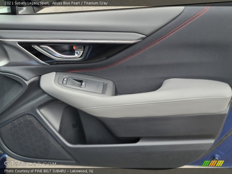 Abyss Blue Pearl / Titanium Gray 2021 Subaru Legacy Sport