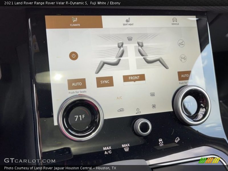 Fuji White / Ebony 2021 Land Rover Range Rover Velar R-Dynamic S
