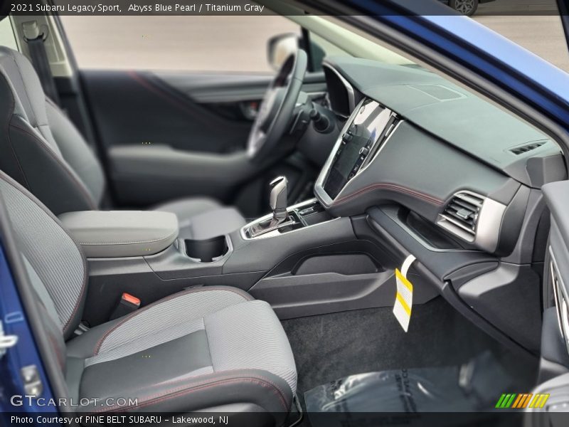 Abyss Blue Pearl / Titanium Gray 2021 Subaru Legacy Sport