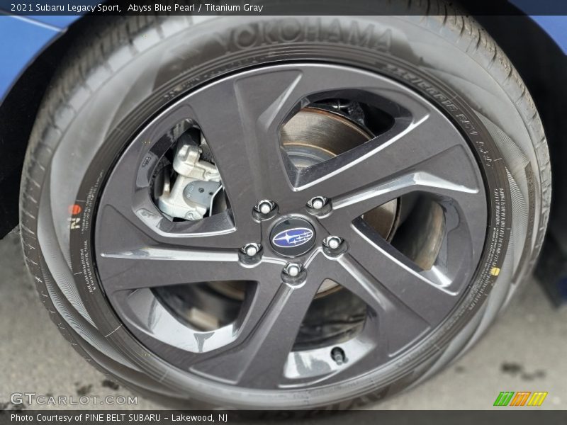 Abyss Blue Pearl / Titanium Gray 2021 Subaru Legacy Sport