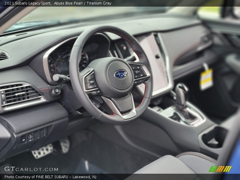 Abyss Blue Pearl / Titanium Gray 2021 Subaru Legacy Sport