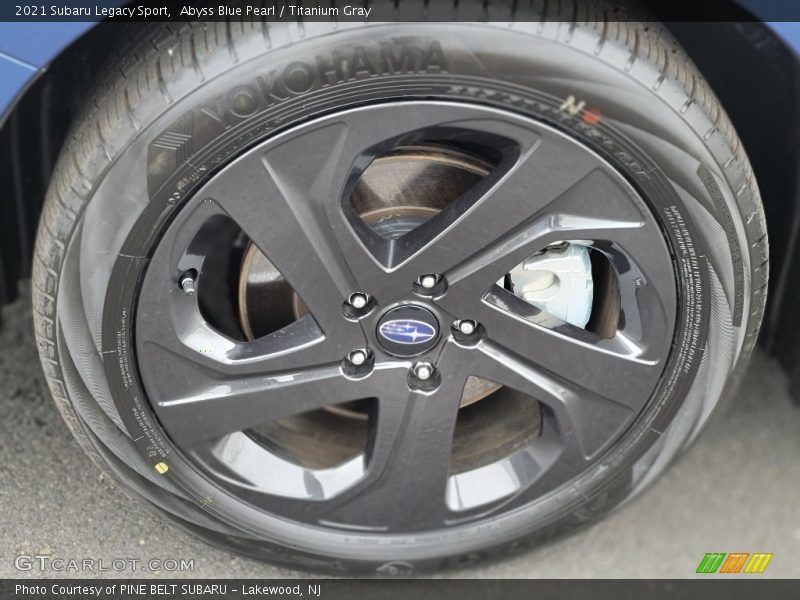 Abyss Blue Pearl / Titanium Gray 2021 Subaru Legacy Sport