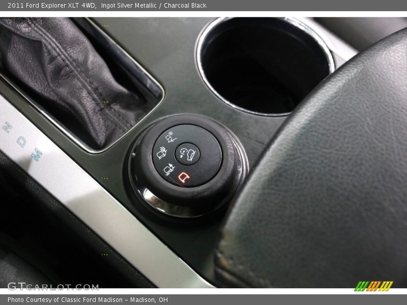 Ingot Silver Metallic / Charcoal Black 2011 Ford Explorer XLT 4WD