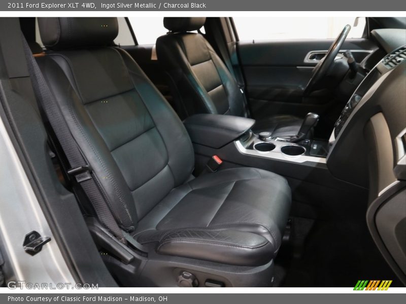 Ingot Silver Metallic / Charcoal Black 2011 Ford Explorer XLT 4WD