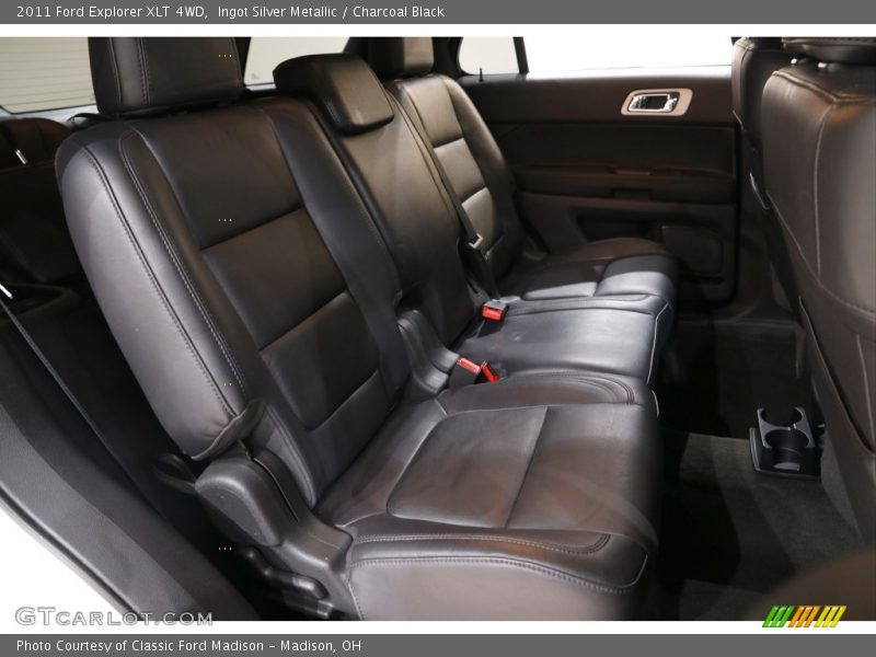 Ingot Silver Metallic / Charcoal Black 2011 Ford Explorer XLT 4WD