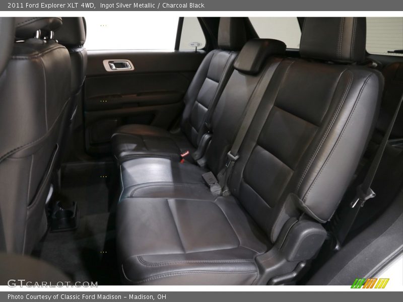 Ingot Silver Metallic / Charcoal Black 2011 Ford Explorer XLT 4WD