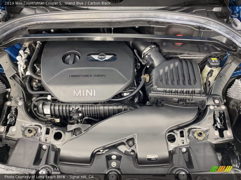 Island Blue / Carbon Black 2019 Mini Countryman Cooper S