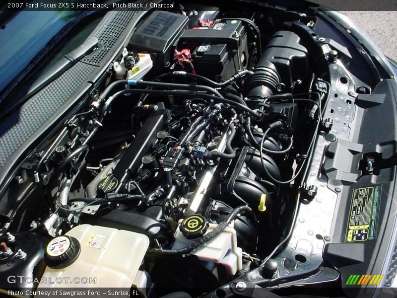 Pitch Black / Charcoal 2007 Ford Focus ZX5 S Hatchback