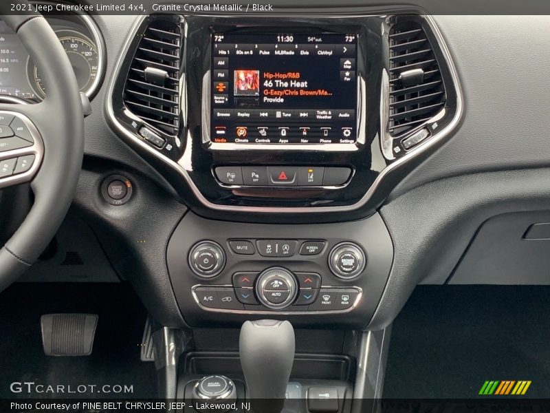 Granite Crystal Metallic / Black 2021 Jeep Cherokee Limited 4x4