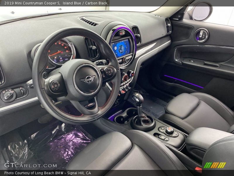 Island Blue / Carbon Black 2019 Mini Countryman Cooper S