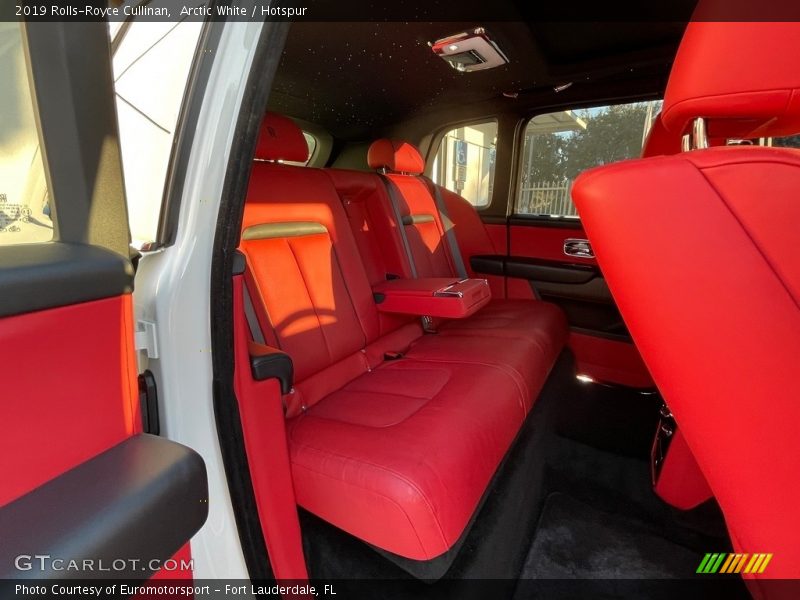 Rear Seat of 2019 Cullinan 