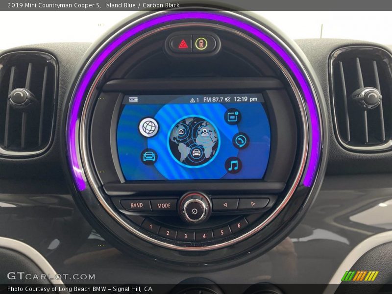 Island Blue / Carbon Black 2019 Mini Countryman Cooper S