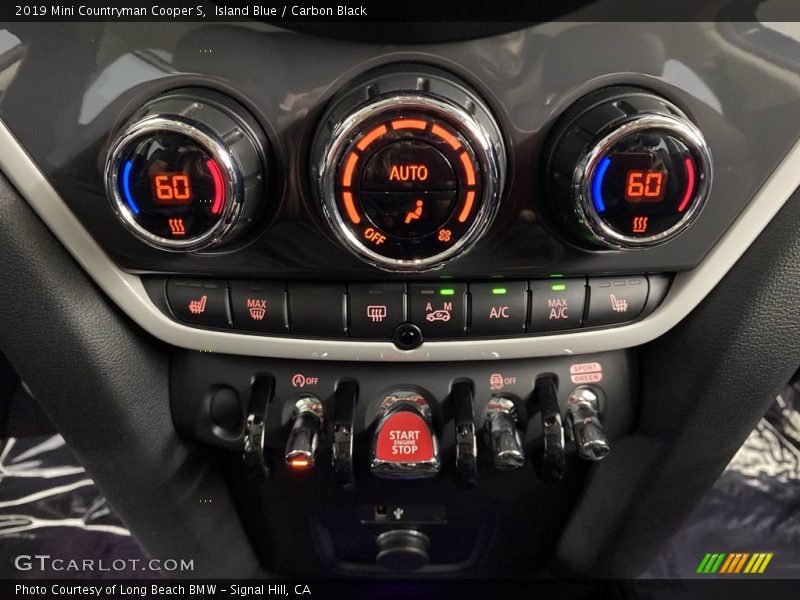 Island Blue / Carbon Black 2019 Mini Countryman Cooper S