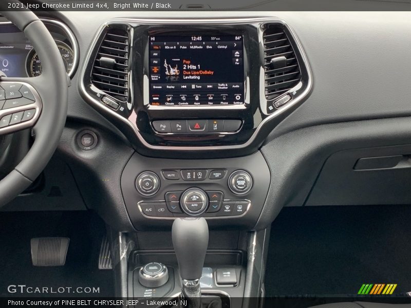 Bright White / Black 2021 Jeep Cherokee Limited 4x4