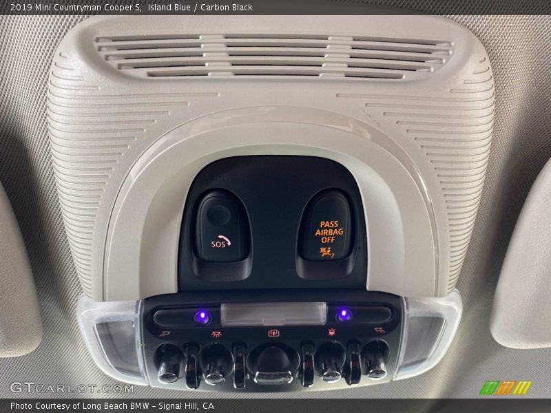 Island Blue / Carbon Black 2019 Mini Countryman Cooper S
