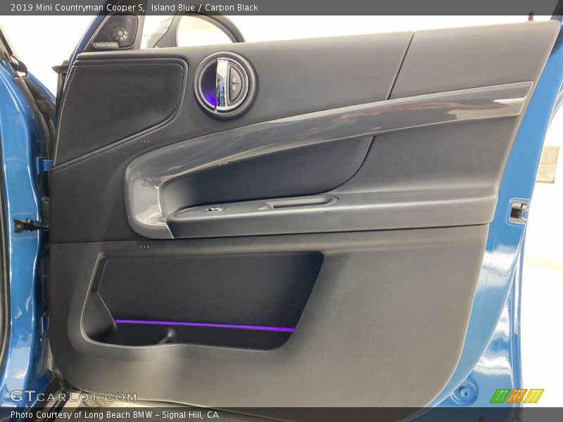 Island Blue / Carbon Black 2019 Mini Countryman Cooper S