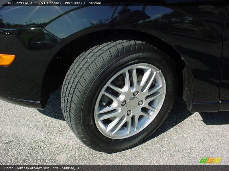 Pitch Black / Charcoal 2007 Ford Focus ZX5 S Hatchback