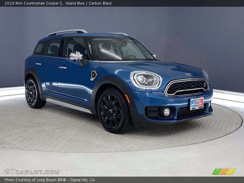 Island Blue / Carbon Black 2019 Mini Countryman Cooper S