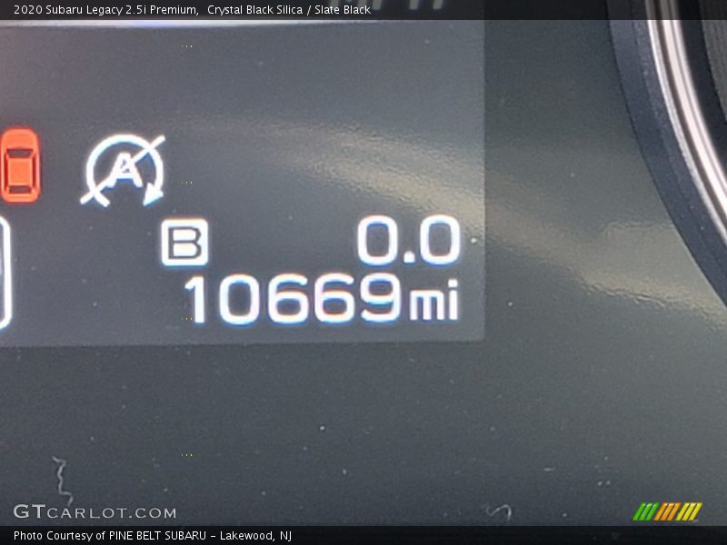Crystal Black Silica / Slate Black 2020 Subaru Legacy 2.5i Premium