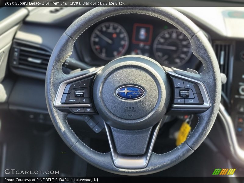 Crystal Black Silica / Slate Black 2020 Subaru Legacy 2.5i Premium