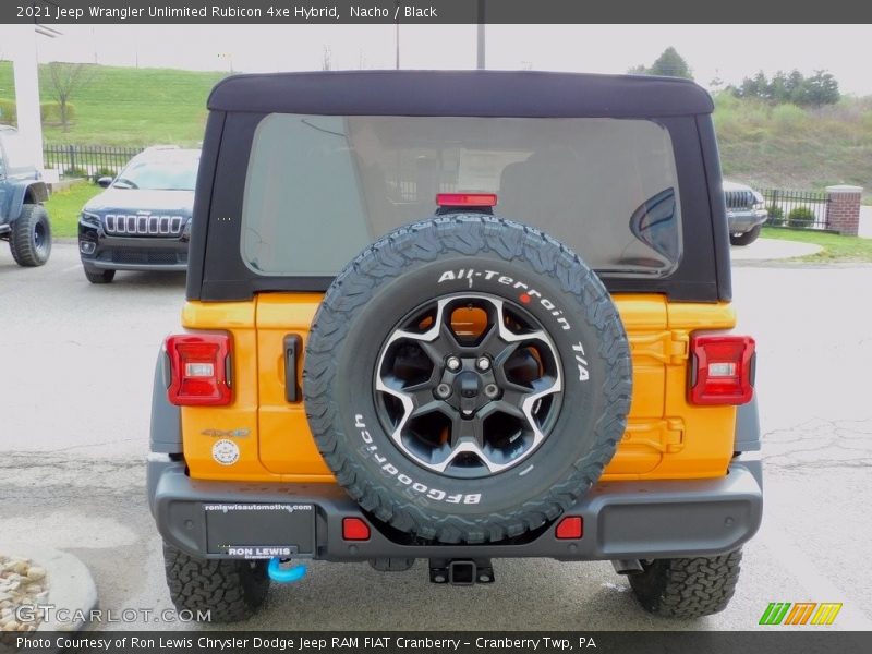 Nacho / Black 2021 Jeep Wrangler Unlimited Rubicon 4xe Hybrid