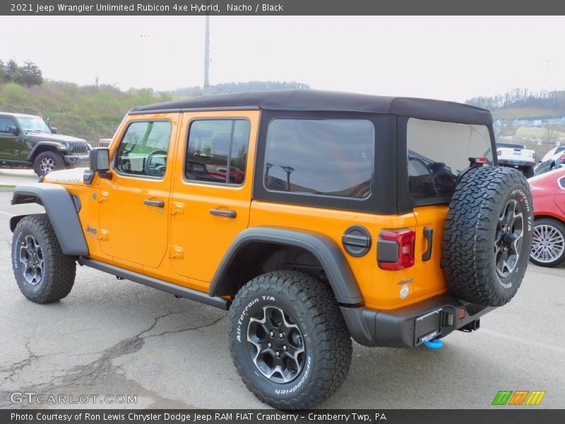 Nacho / Black 2021 Jeep Wrangler Unlimited Rubicon 4xe Hybrid