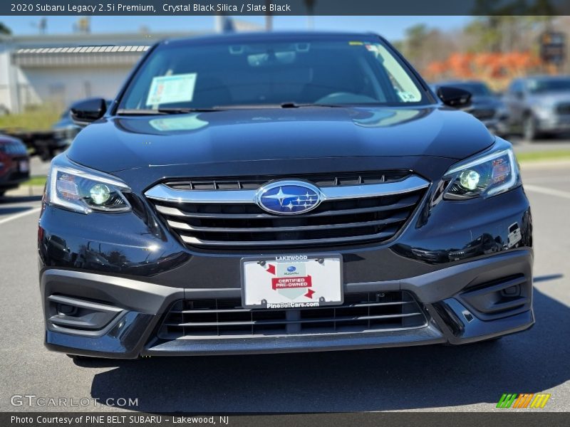 Crystal Black Silica / Slate Black 2020 Subaru Legacy 2.5i Premium