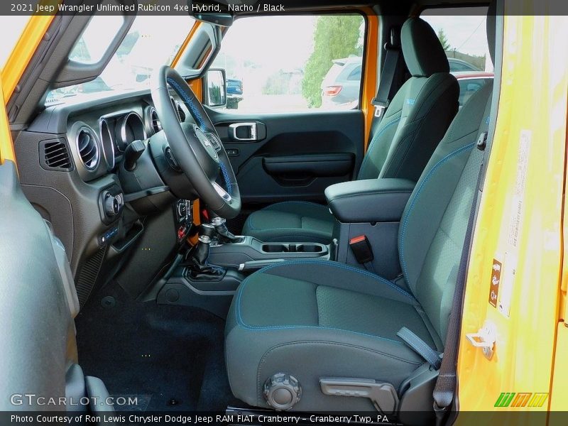 Nacho / Black 2021 Jeep Wrangler Unlimited Rubicon 4xe Hybrid