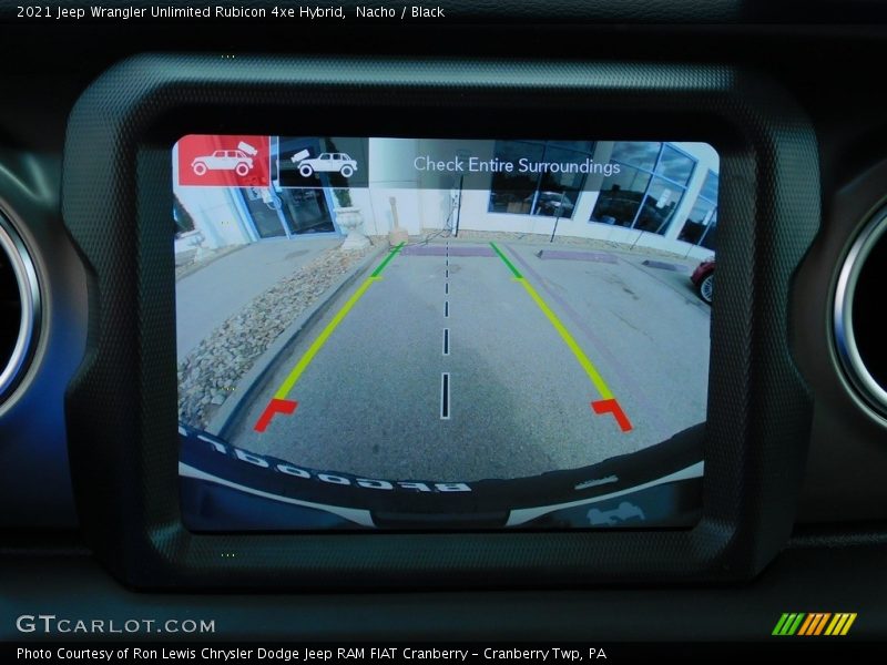 Nacho / Black 2021 Jeep Wrangler Unlimited Rubicon 4xe Hybrid
