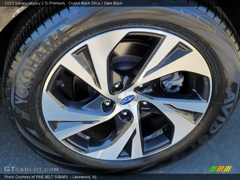 Crystal Black Silica / Slate Black 2020 Subaru Legacy 2.5i Premium