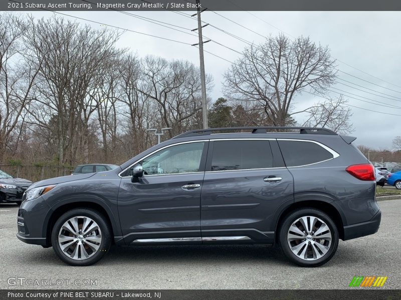 Magnetite Gray Metallic / Slate Black 2021 Subaru Ascent Touring