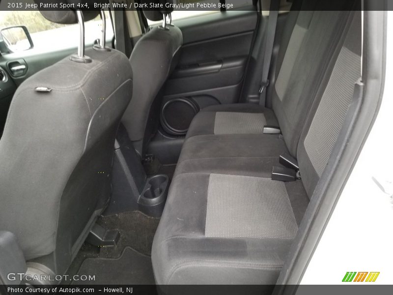 Bright White / Dark Slate Gray/Light Pebble Beige 2015 Jeep Patriot Sport 4x4